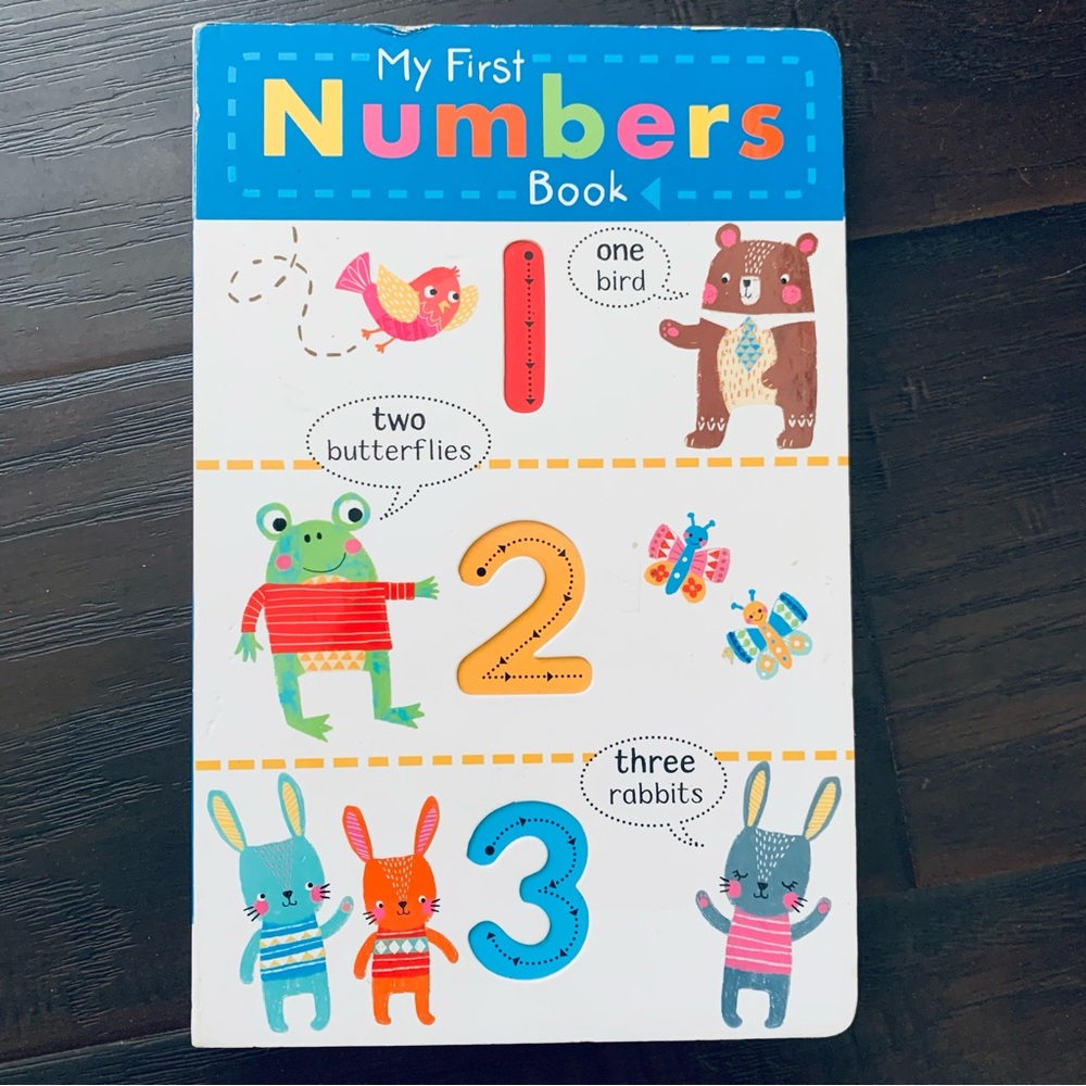 My First Numbers Book for Toddlers/Pre-School/PreK/Little Kids